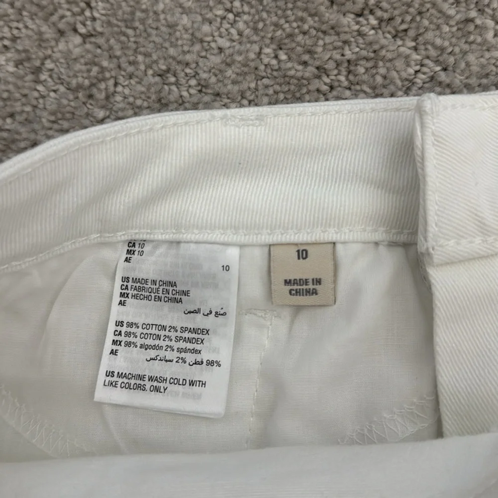 NEW NWT Style & Co Women's White Denim Skirt